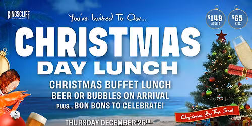 Christmas Day Lunch \ud83c\udf84\ud83e\udd42 at The Kingy! 
