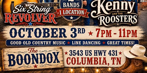 The Boondox and Six String Revolver