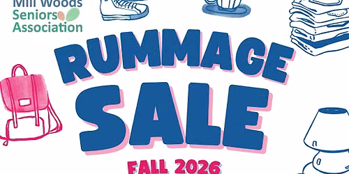Huge Rummage Sale in Mill Woods September 26 & 27