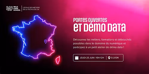 Portes ouvertes Lyon : atelier data et pr\u00e9sentation de nos formations