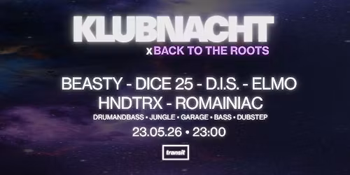 Klubnacht x Back To The Roots