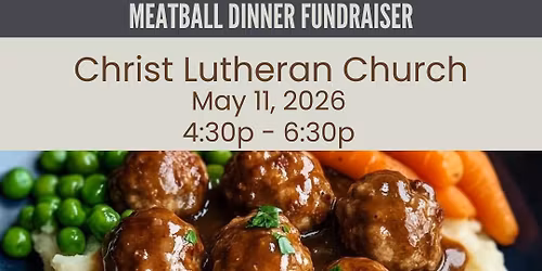 Raise the Roof Meatball Dinner Fundraiser