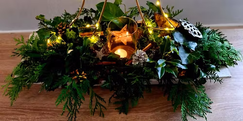 Kerstworkshop bloemschikken met als thema Engel