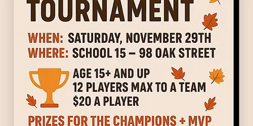 BYG Flag 7on7 Tournament Team captain registration