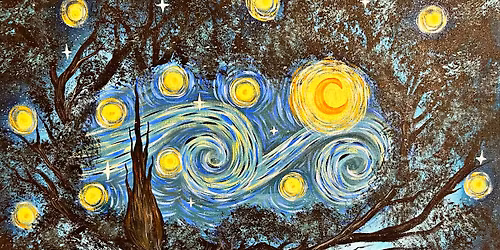 Starry Treehouse Painting Class
