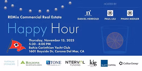 REMix Connect:  Southern California Commercial Real Estate Happy Hour