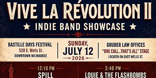 Vive La Revolution II at Bastille Days!