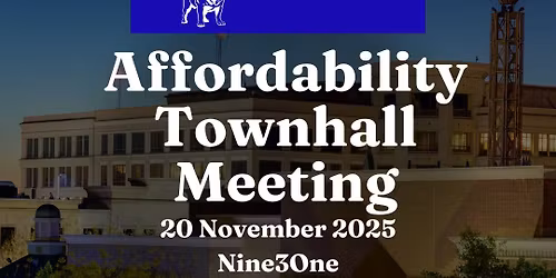 Affordability Townhall