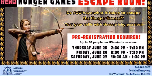 Hunger Games Escape Room