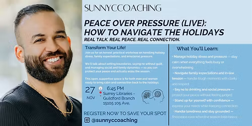 Peace Over Pressure: How to Navigate the Holidays