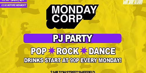 MONDAY CORP | PJ PARTY