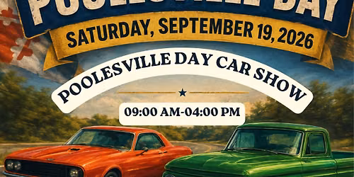 Poolesville Day Car Show 