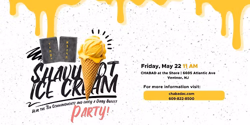 Shavuot Ice Cream Party