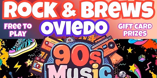 90's Music Bingo @ Rock & Brews Oviedo