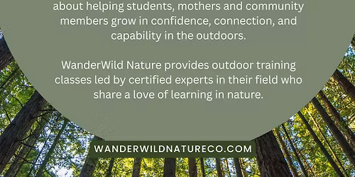 WanderWild Nature Collective Launch Party and Info Session