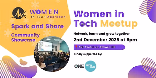 Spark & Share: WiT Aberdeen Community Showcase
