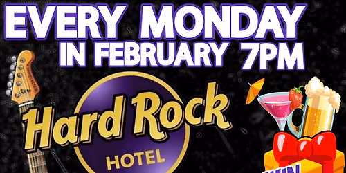 ROCK n ROLL BINGO at HARD ROCK HOTEL DAYTONA