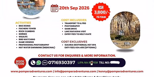 Hells Gate x Ol Karia & L. Naivasha 3,800\/-