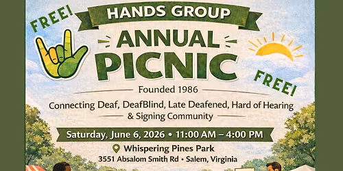 2026 Annual HANDS Group Picnic!