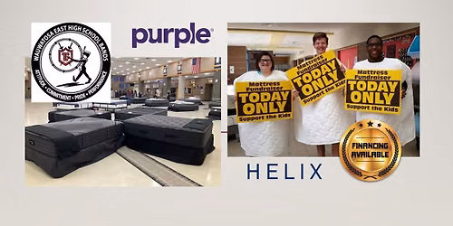Wauwatosa East HS Bands 2nd Annual Mattress Sale Fundraiser