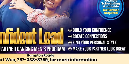 The Confident Lead - Chicago Stepping - Men's Program