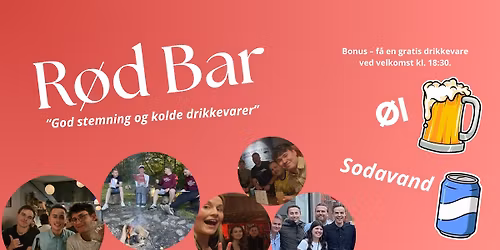 \ud83d\udd34\ud83d\udea9 R\u00f8d Bar \ud83d\udea9\ud83d\udd34