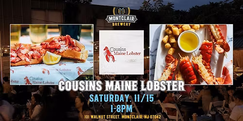 Cousins Maine Lobster at Montclair Brewery