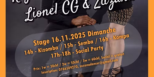 Stage 16.11 Lionel&Zuzana Kompa\/Kizomba\/Semba