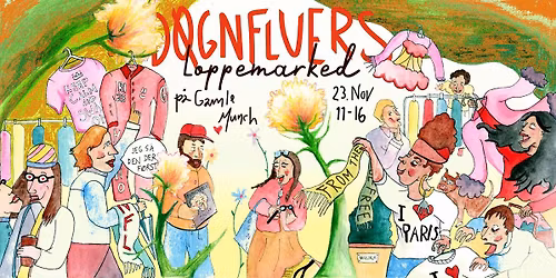 D\u00f8gnfluers loppemarked! Vi t\u00f8mmer lageret v\u00e5rt!