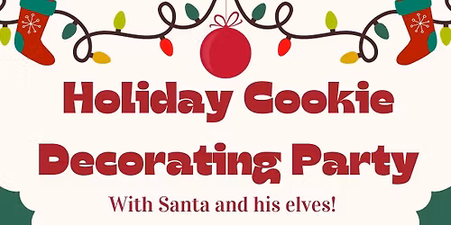 Holiday Cookie Decorating Party!