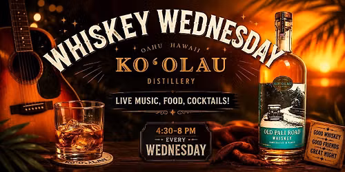 Whiskey Smoke 808 Wednesdays: Delicious BBQ, Cocktails & Live Music!