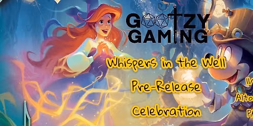 Lorcana Whispers in the Well Pre-Release Celebration