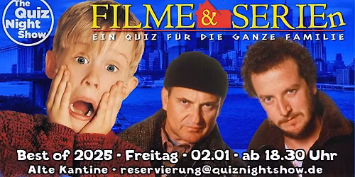 Quiz Night #549 - Best of 2025! (Filme & Serien)