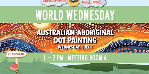 World Wednesday: Australian Aboriginal Dot Painting