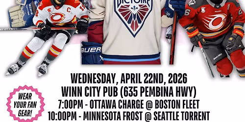 PWHL Viewing Party & Trivia Night (Lesbian Visibility Week - Winnipeg)