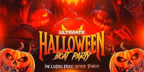 The Ultimate Halloween Sunset Boat Party + Free After Party
