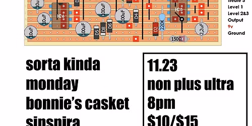 sorta kinda \/\/ monday \/\/ bonnie's casket \/\/ sinspira
