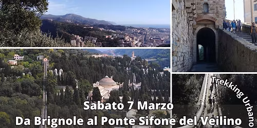 Trekking Urbano, da Brignole al Ponte Sifone del Veilino