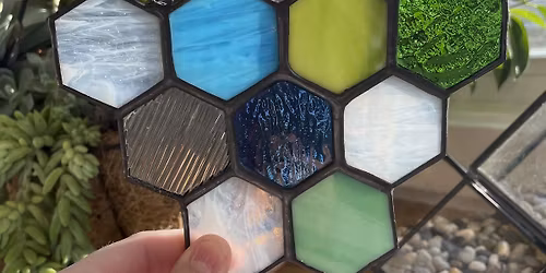 Honeycomb Stained Glass Workshop with Driftless Glassworks