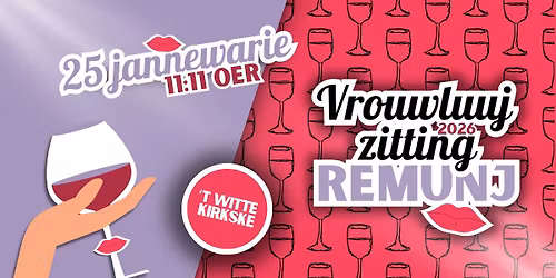 Vrouwluujzitting Remunj 2026