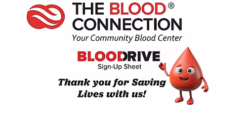 Give Blood. Save Lives. MUST PRE REGISTER.