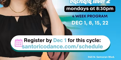 New Traditional Bachata - Levels 1 & 2!