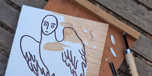 Woodcut Printmaking Class
