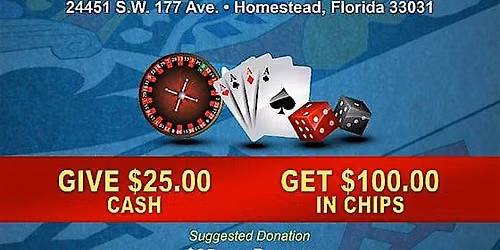 The Military Affairs Council & Kiwanis Homestead South-Dade Vegas Night