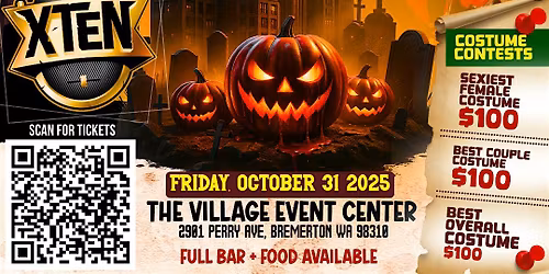 GOOD TIMES - Halloween Party (Bremerton)