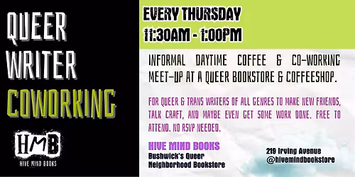 Queer Writer Coworking