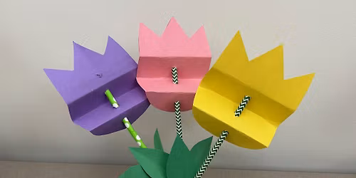 Family Craft Time: Paper Tulips