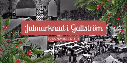 Julmarknad i Galtstr\u00f6m