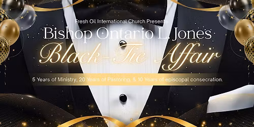 Bishop Ontario L. Jones Black-Tie Affair