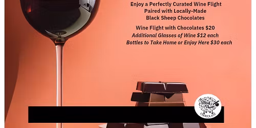 Old vs. New World Wine Flight and Chocolate Experience